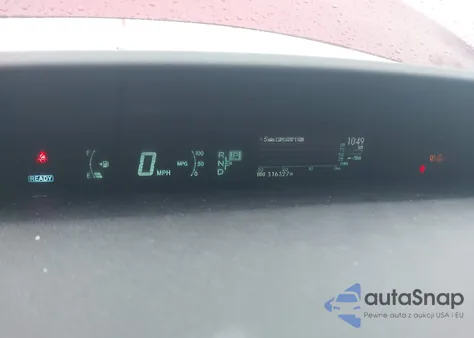 2012 Toyota Prius Two from USA, damaged, VIN JTDKN3DU7C5483454